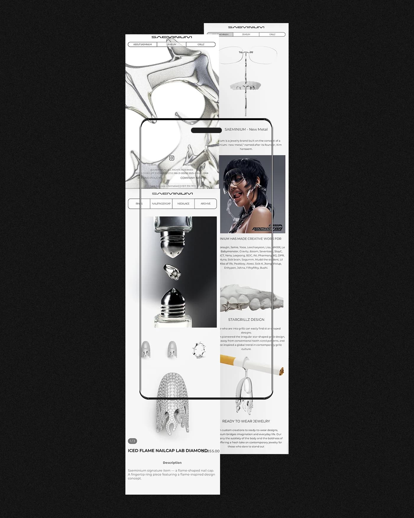 SAEMINIUM 디자인 작업 2